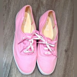 KEDs Pink Sneakers Womans size 9W Wide Dream Foam Insoles
